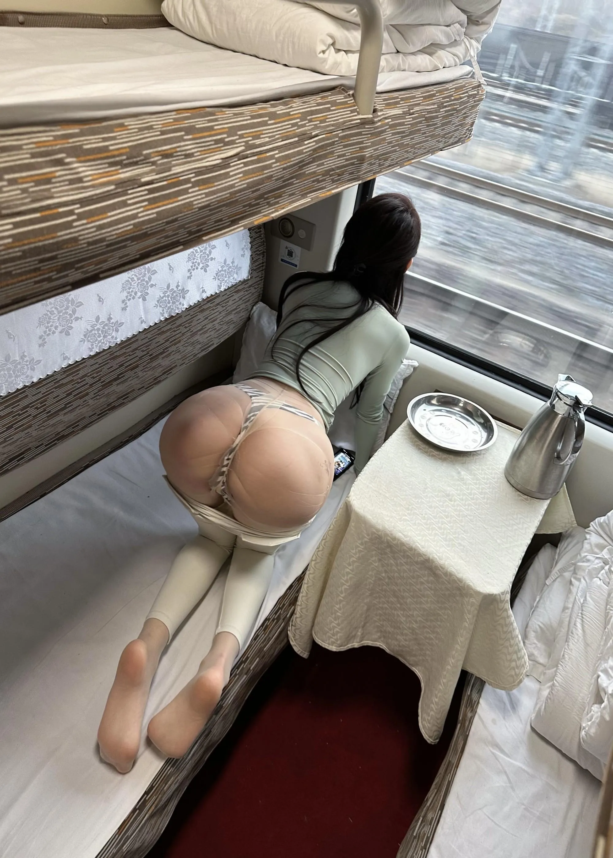 NO.003 脸红Dearie – 05 高铁之旅 [95P]插图1